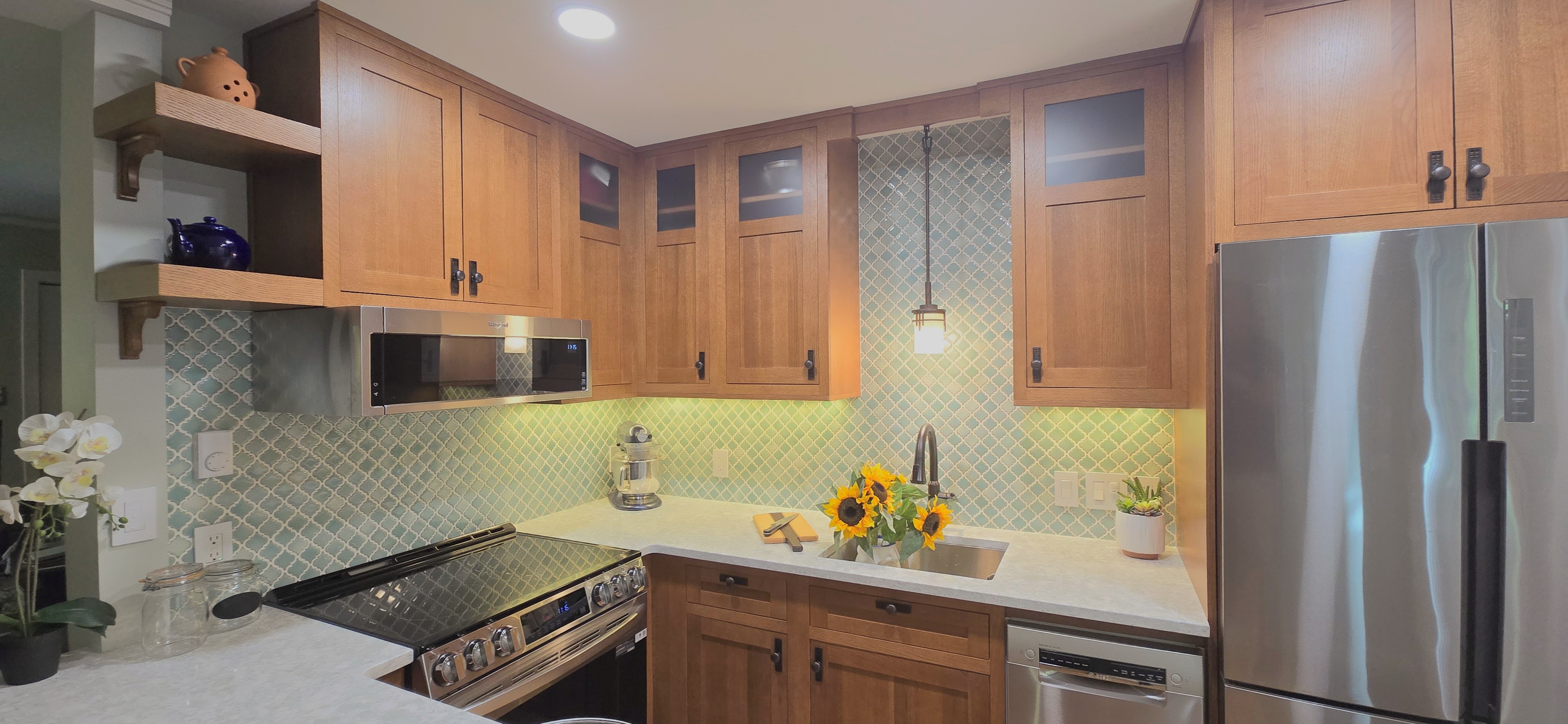 Finished kitchen renovation in Greenbelt MD